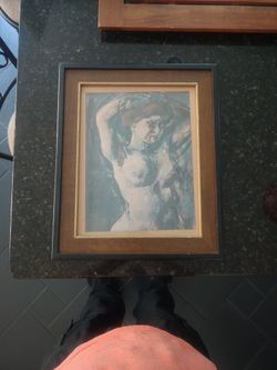 Nude Print - Rouault - 'Au Miroir' 