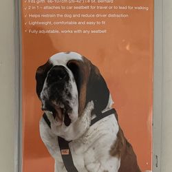 Car Safety Harness For Jumbo Dogs RAC 2 In 1