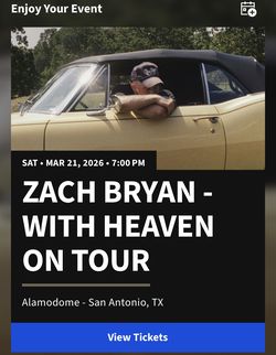 Zach Bryan Tickets