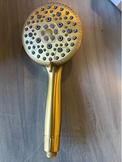Shower Head in Brushed Gold