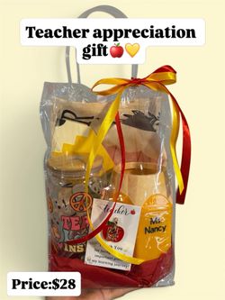 Teacher appreciation gift🍎💛