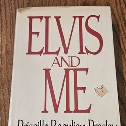 Elvis and me hardcover book
