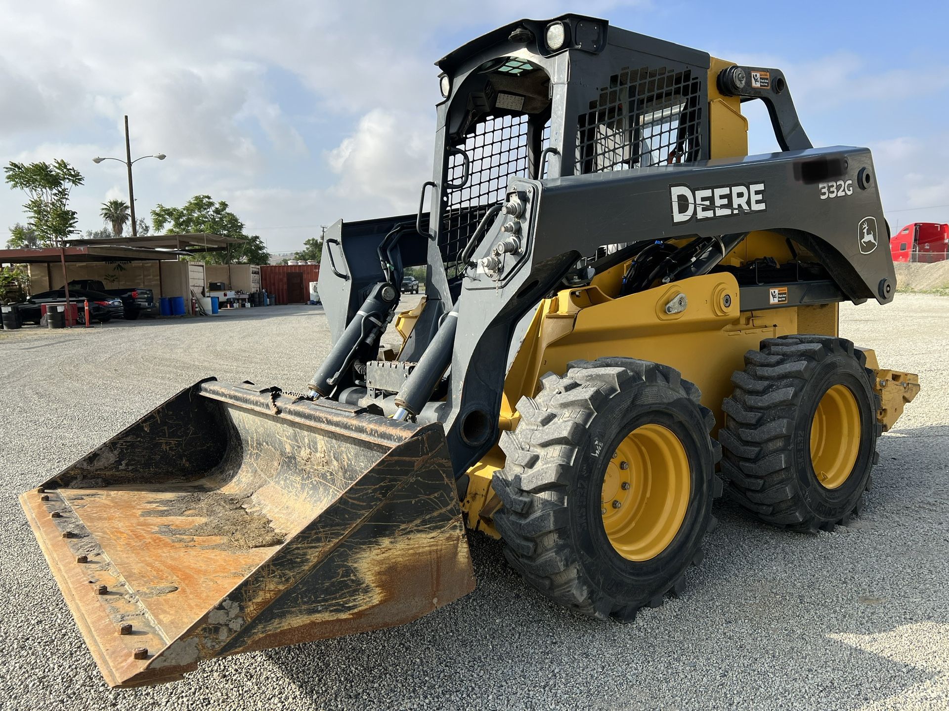 2018 John Deere 332G Skid Steer High Flow