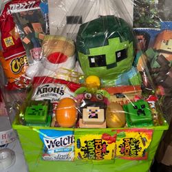 Minecraft Easter Basket