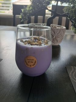 Handmade Lavender and Jasmine candle
