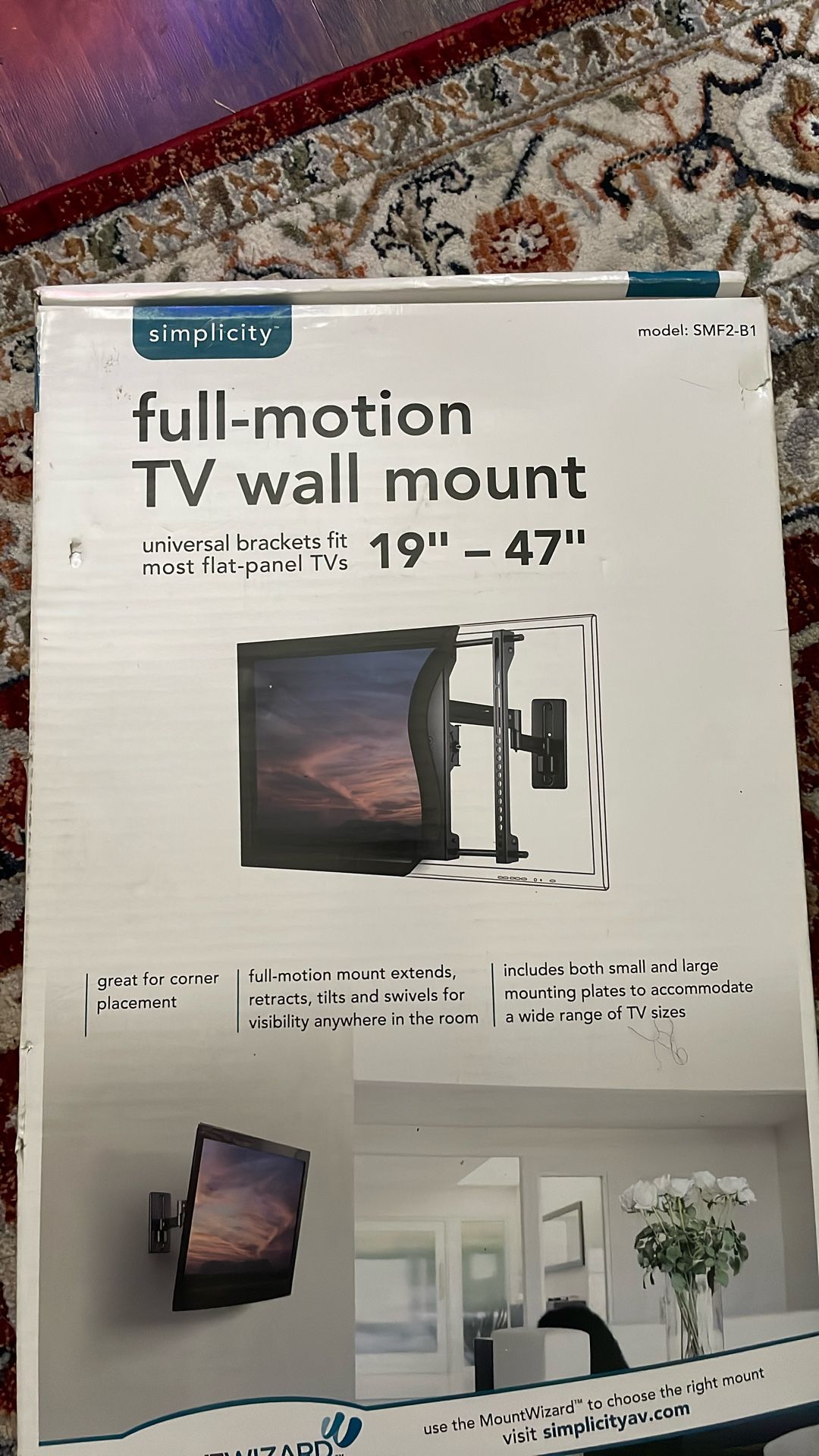 Simplicity Tv Wall Mount 19”-47”