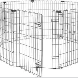 Dog Playpen 8 Panels Of 24” x 30”
