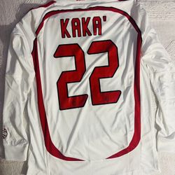 Ac Milan Kaka 2007 Retro Long Sleeve Jersey 