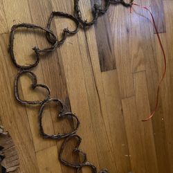 Branch Heart Banner — Wedding Decor