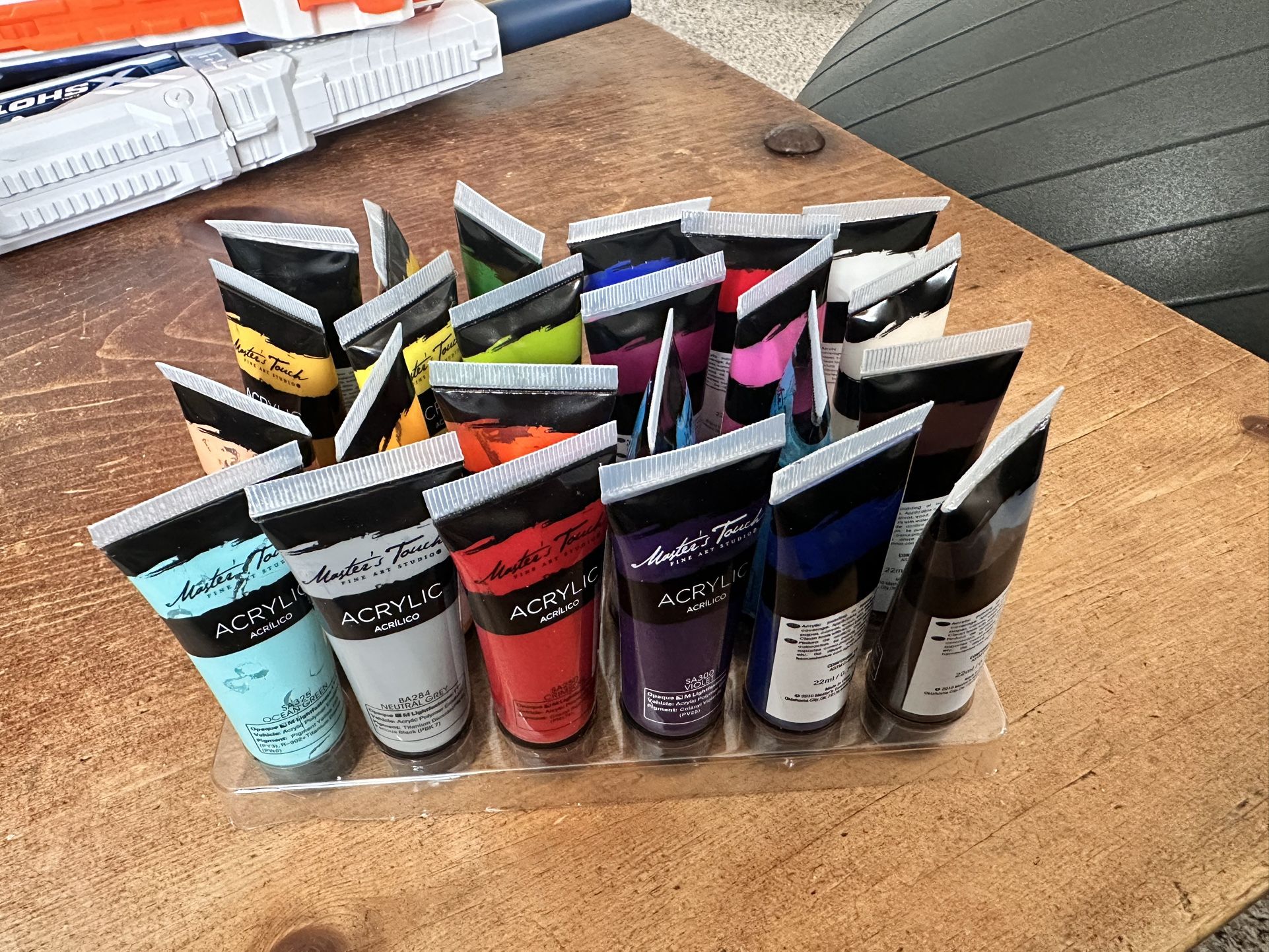 Acrylic Paint Tubes - 22ml Each