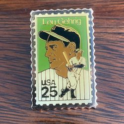 Vintage Lou Gehrig Pin