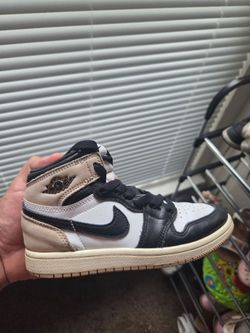 Air Jordan 1 Retro High OG PS Latte Black Youth Kid's Size 1Y