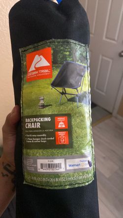 Backpacking chair