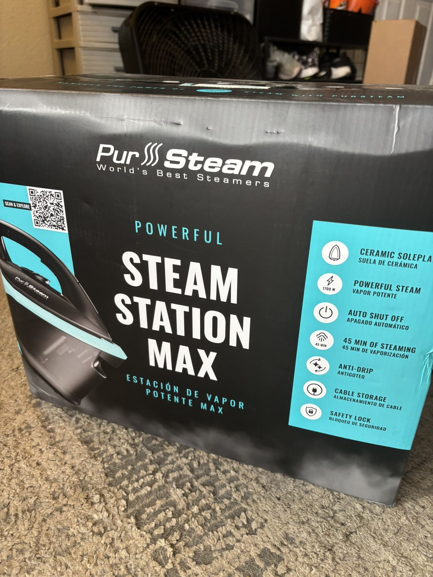 New In Box Steamer