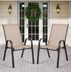 outdoor 2 patio chairs