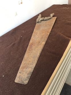 Older hand saw