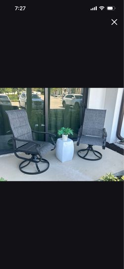 Outdoor chairs