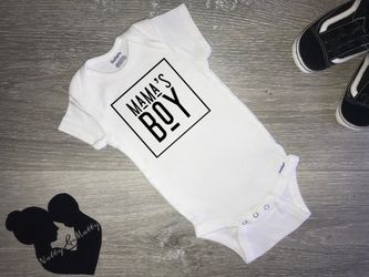 Baby Onesie MAMA’S BOY