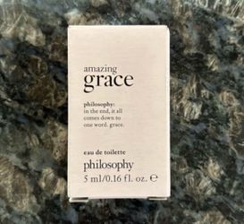 NEW PHILOSOPHY AMAZING GRACE EAU DE TOILETTE MINI $5!