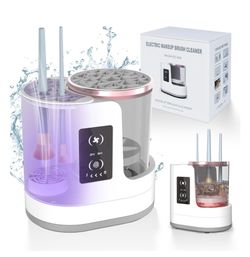 OctHope 3-In-1 Electric Makeup Brush Cleaner