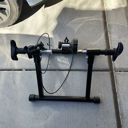 Stationary bike stand