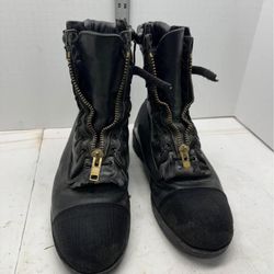 Black Diamond Leather NFPA Fire Boots Men size 10 1/2# A5