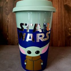 Baby Yoda Ceramic Coffee Mugs