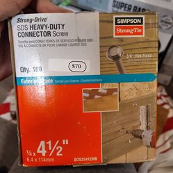 Heavy Duty Connector Screws