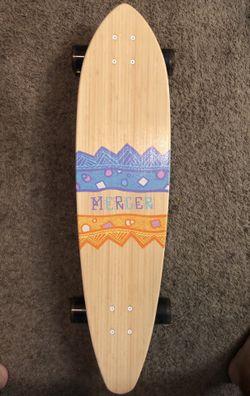 Mercer 35” longboard/skateboard