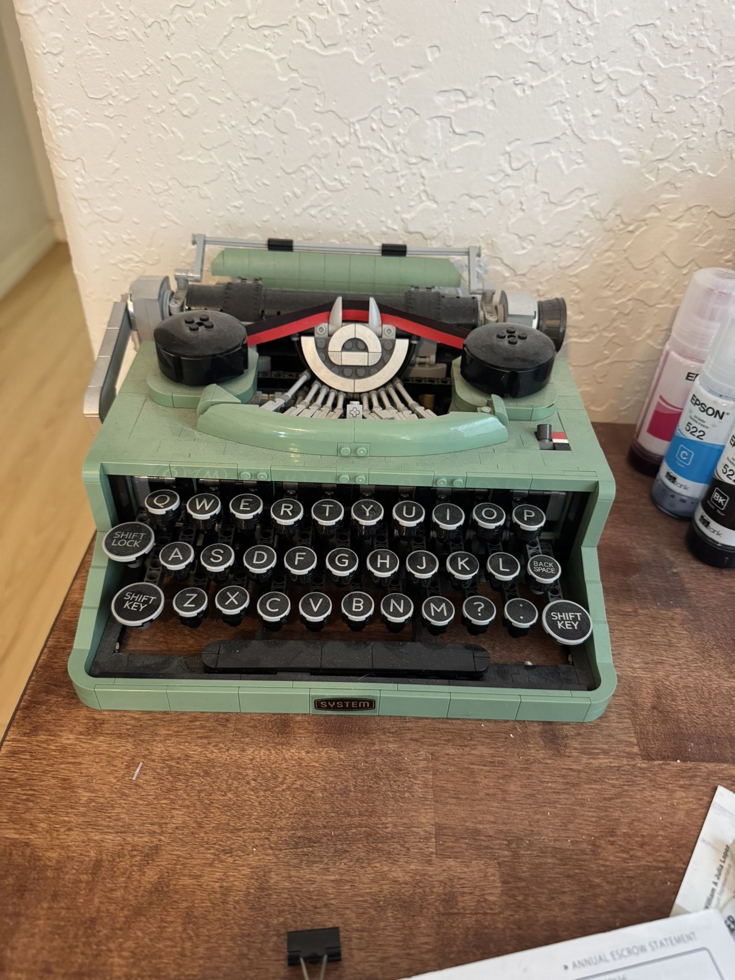 Lego Typewriter 