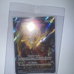 Jolteon Vmax And Jolteon V (ERROR Miscut) 
