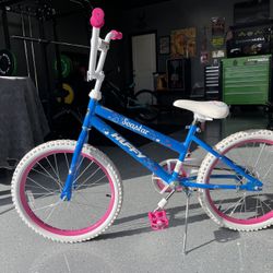 Huffy 20" Sea Star Kids' Bike, Fits Riders 44" - 56", Blue/Pink, Child, Girls