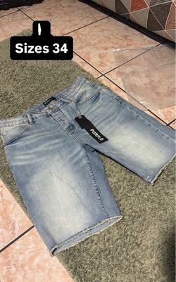 Purple jeans brand shorts
