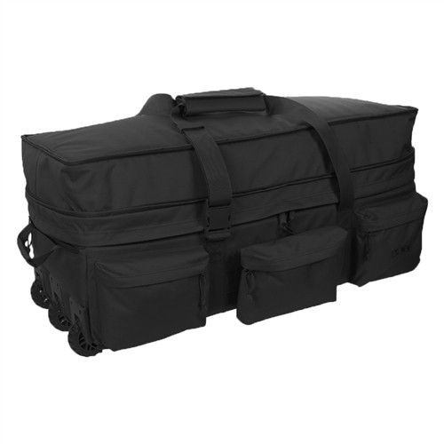 Black Extra Large Rolling Load Out BagSKU:2037 O BLK