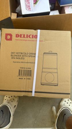 Delicio D07 hot & cold drinks blender with speaker