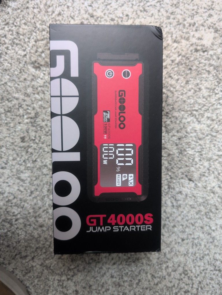 Gooloo GT4000s Battery Jump Starter 