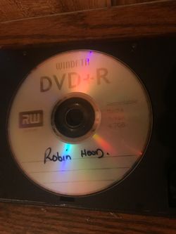 Robin Hood dvd