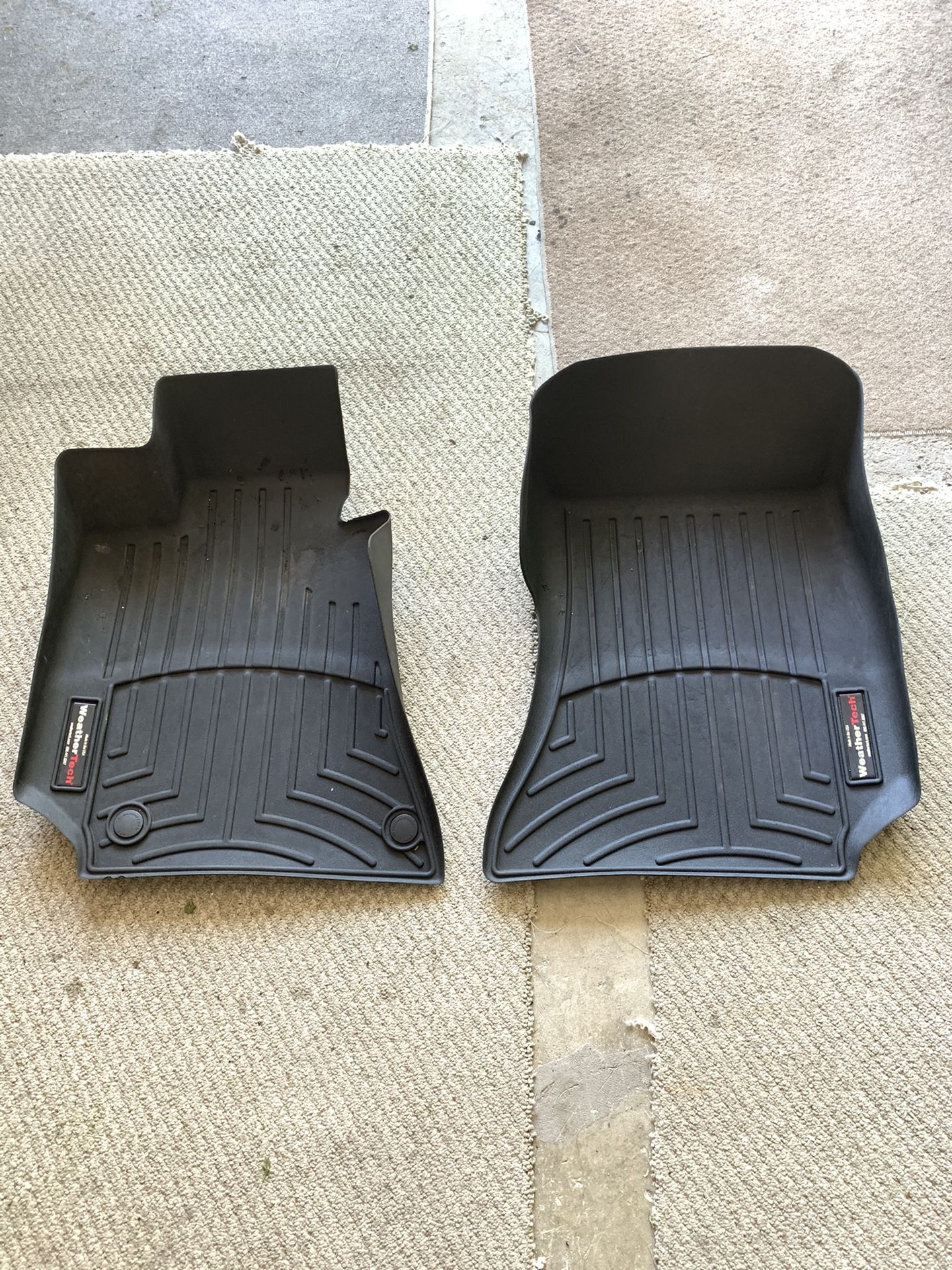 2016 Mercedes Benz E350 Weather Tech Floor Mats Front Only
