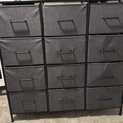 12 Fabric Drawer Dresser 