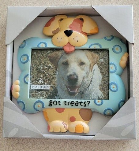 Dog Picture Frame 3.5x5 In.