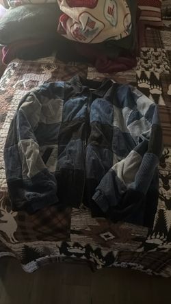 Pacing patchwork jacket