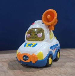 VTech Go Go! Smart Wheels Police Car 3.5" long