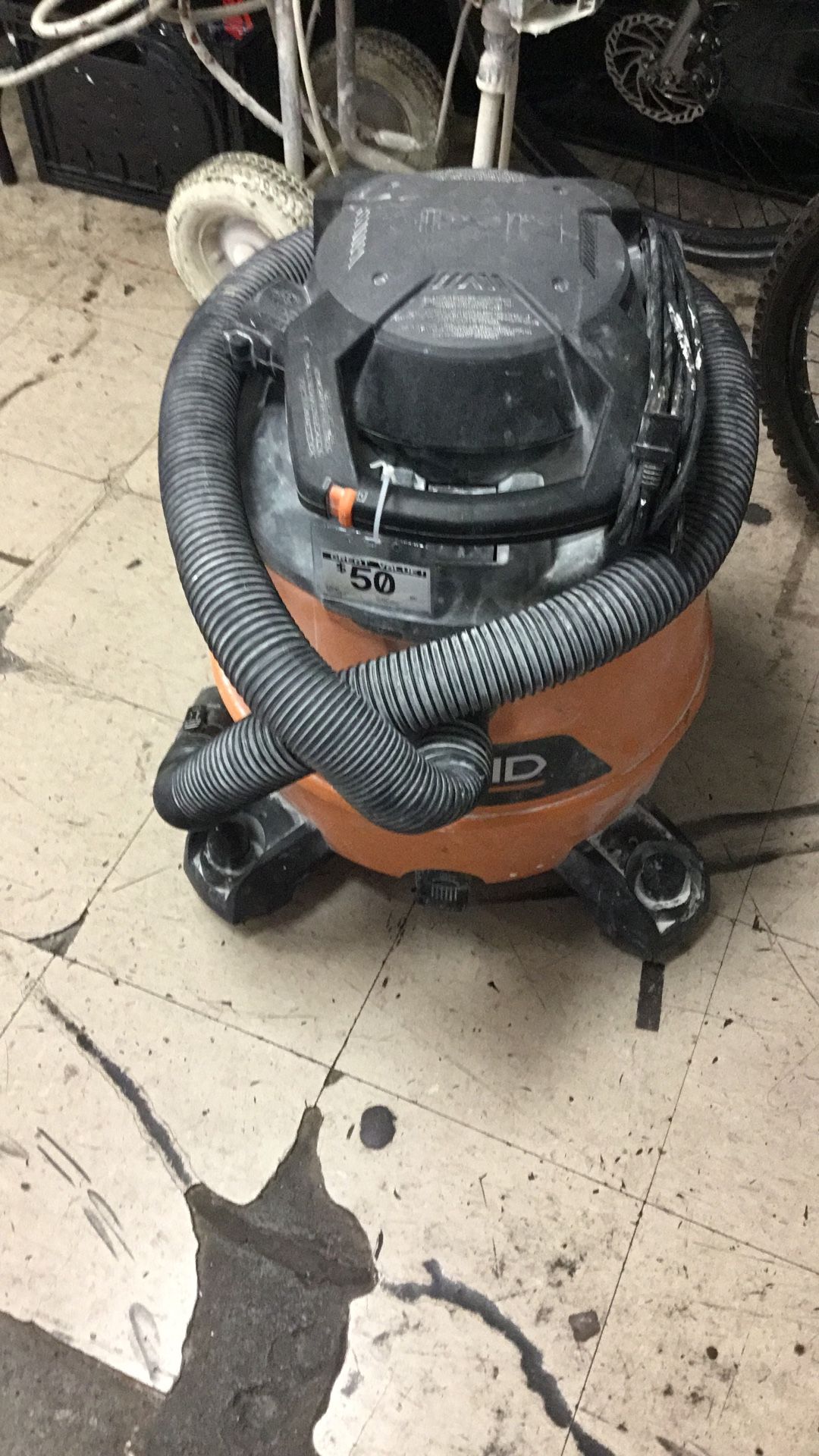 Ridgid Wet Vac