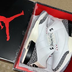 Jordan 3 White Cement Size 11 