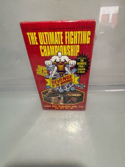 Vintage UFC Revenge of the Warriors VHS Tape – Ultimate Fighting Championship MMA