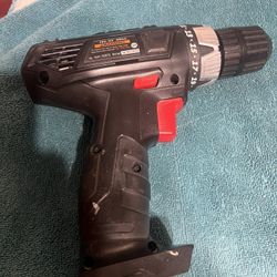 Drill Master 18 Volt Cordless 3/8” Drill/Driver & Battery Tested Works