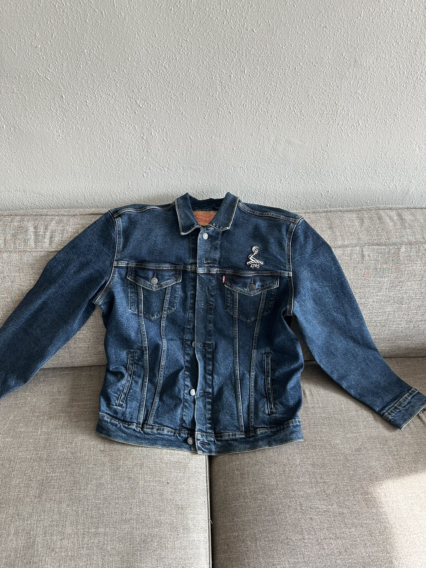 Hennessy x Levi’s x NBA Exclusive Denim Jacket Unreleased Promo Size XL