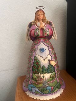 Jim Shore Heartwood Angel Figurine