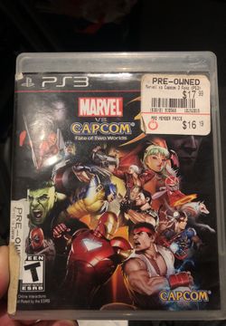 Marvel vs Capcom 3 PS3