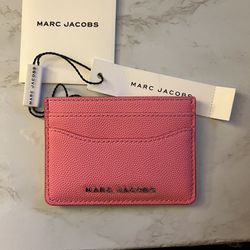 Marc Jacob’s Pink Leather Card Wallet